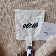 SIZE L | Aerie Striped Sweater