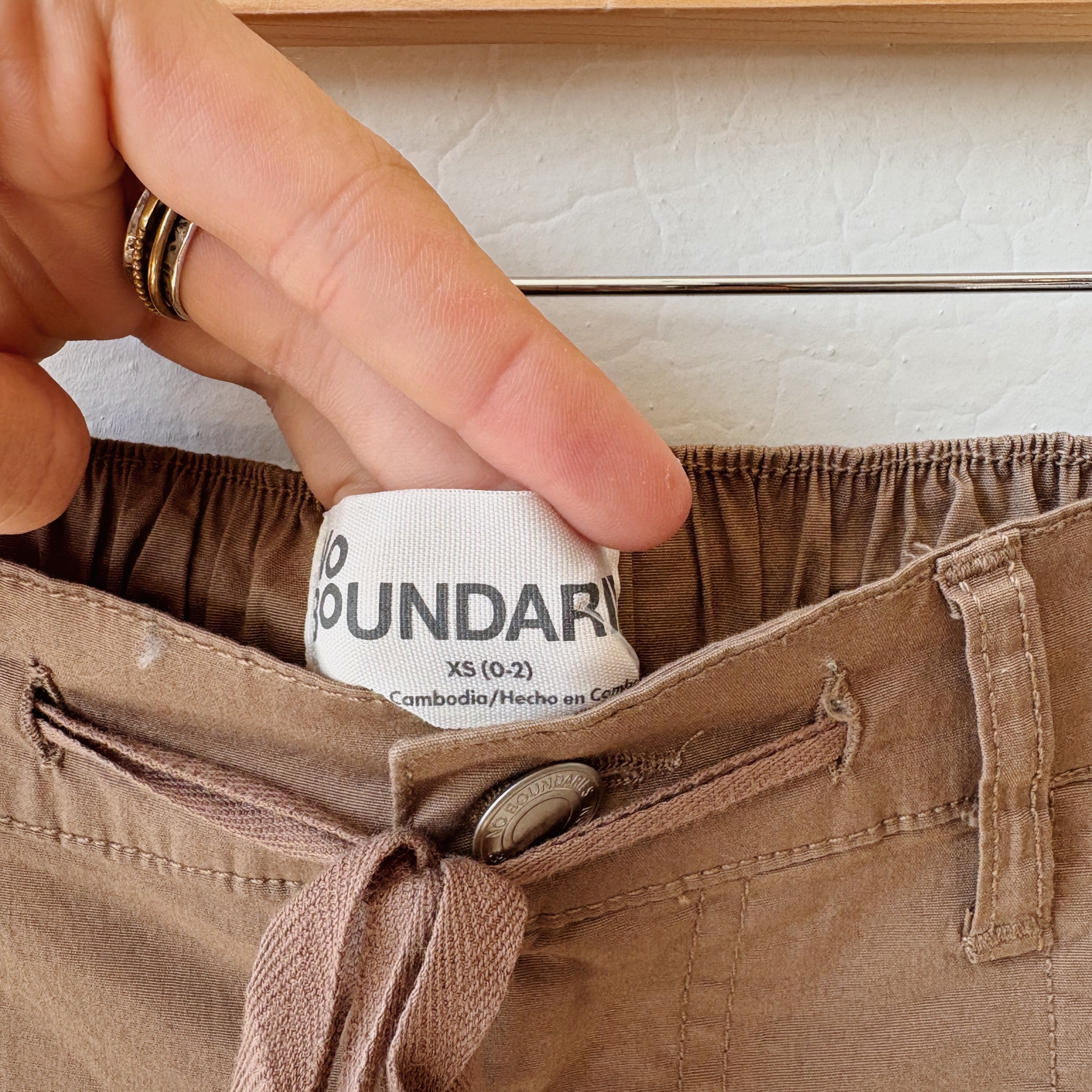 SIZE XS | Brown Wide Leg Pants