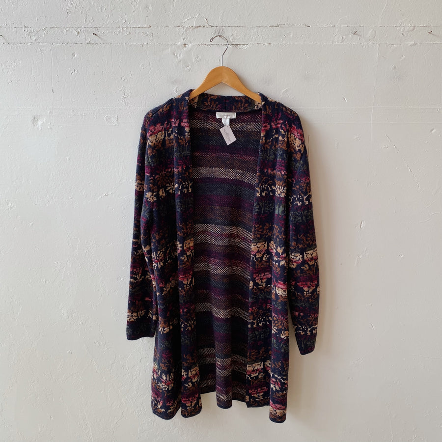 SIZE X | Patterned Cardigan