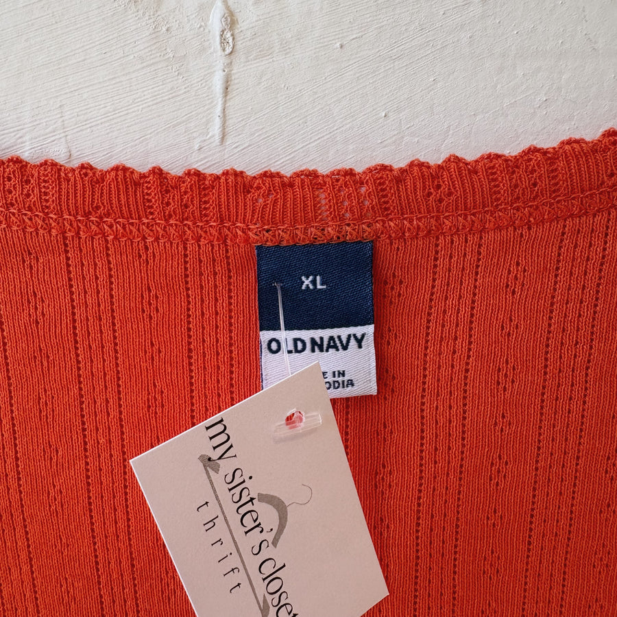 SIZE XL | Orange Top
