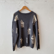 SIZE L | Distressed Sweater