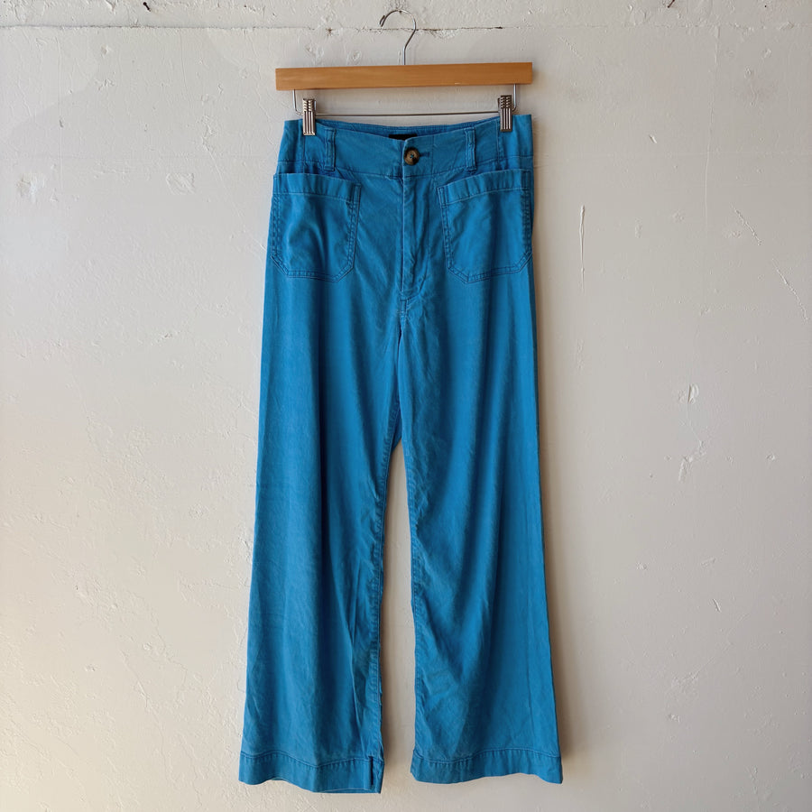 SIZE 27 | Anthropologie Blue Pants