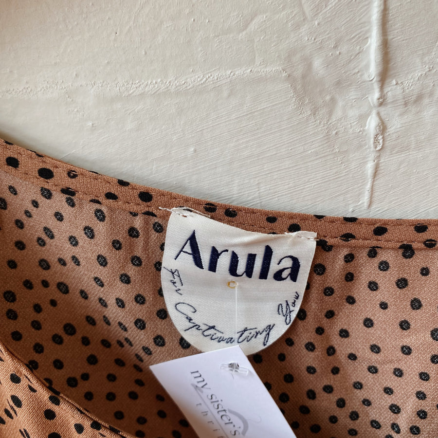 SIZE C | Arula Polka Dot Blouse