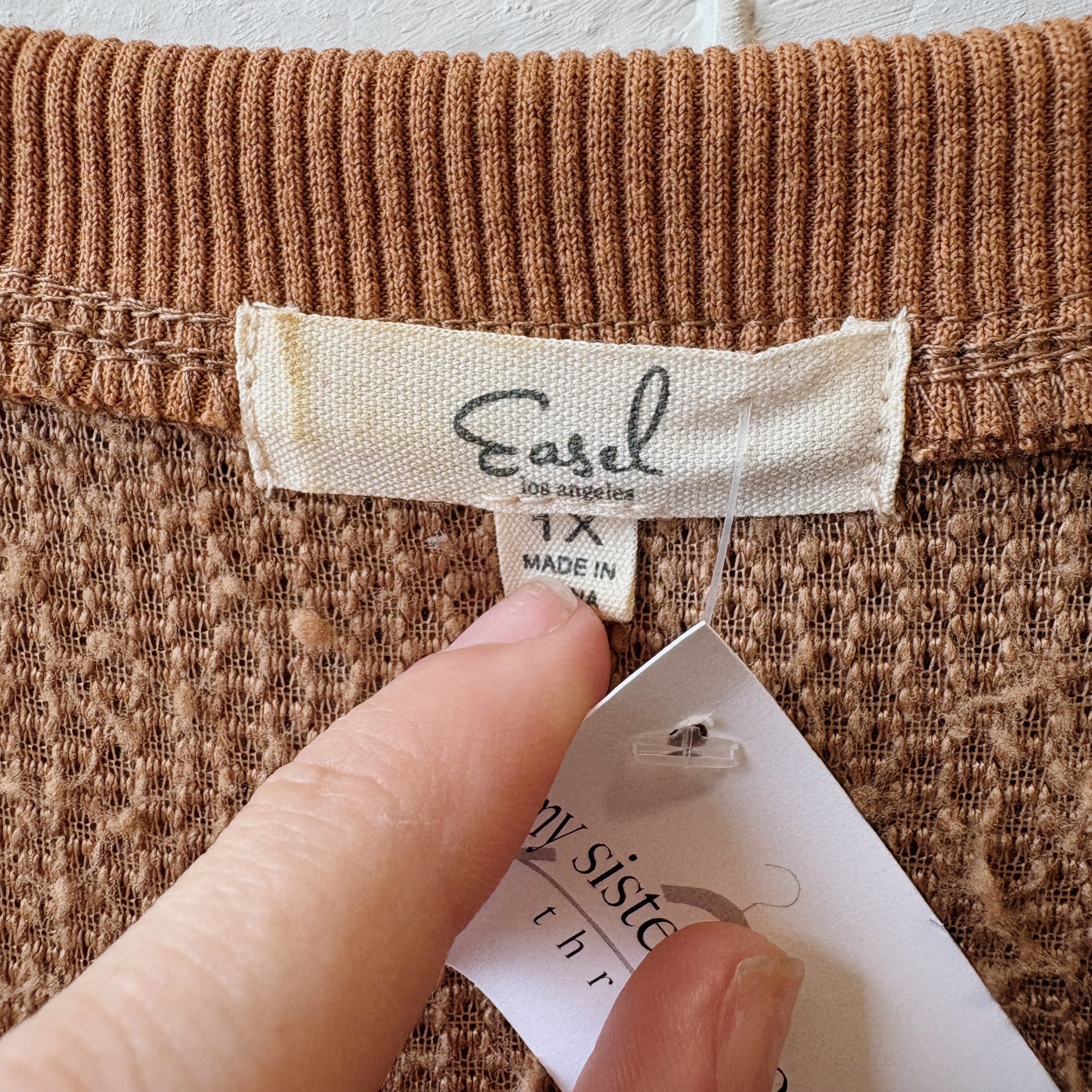 SIZE 1X | Brown Sherpa