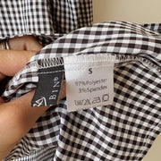 SIZE S | Gingham Tie Top