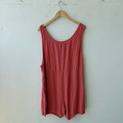 SIZE XL | Orange Romper