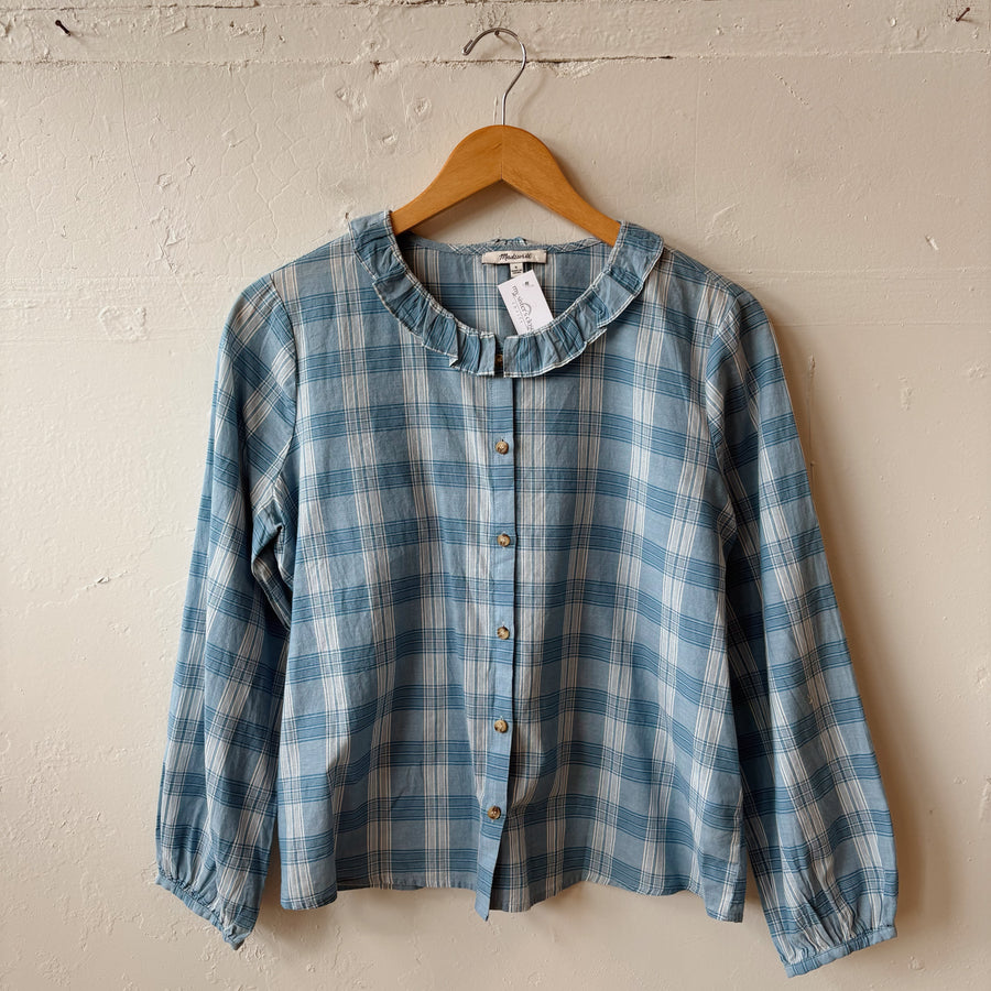 SIZE S | Madewell Plaid Top