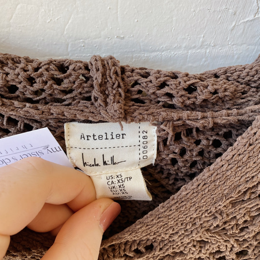 SIZE XS | Knit Hoodie