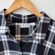 SIZE 16 | Black Flannel