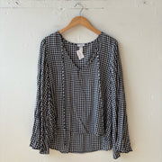 SIZE L | Gingham Top
