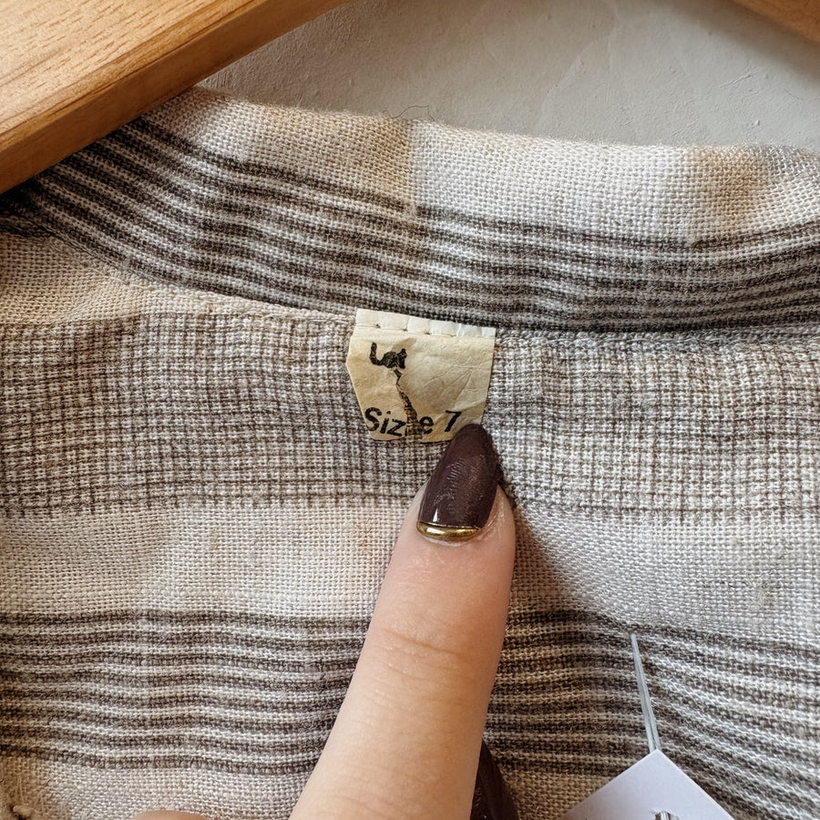 SIZE 7 | Striped Dress