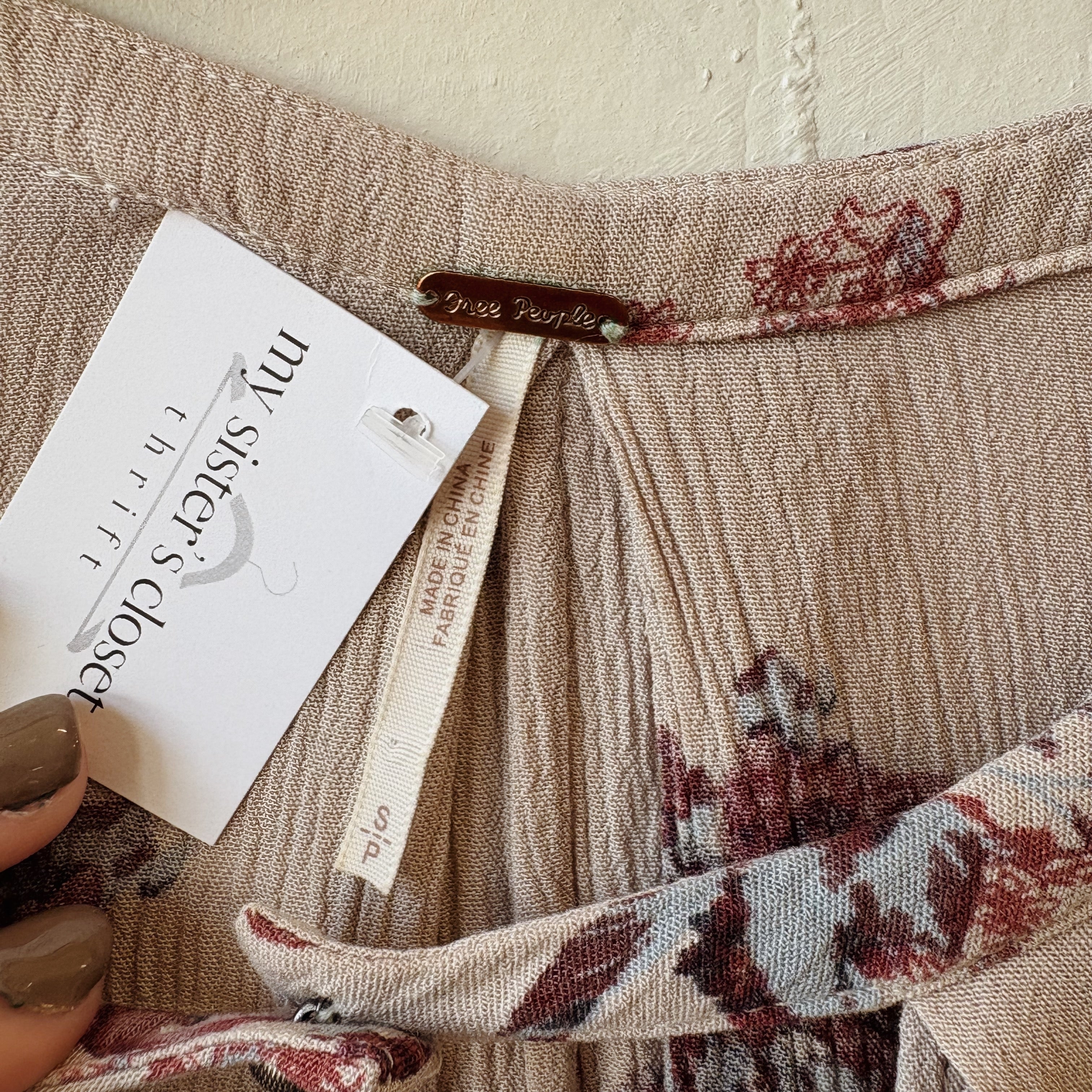 SIZE S | Free People Floral Tank Top
