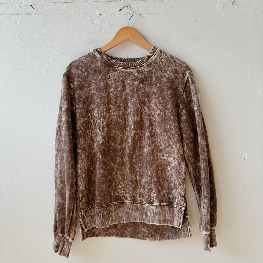 SIZE XS | Brown Sweatshirt