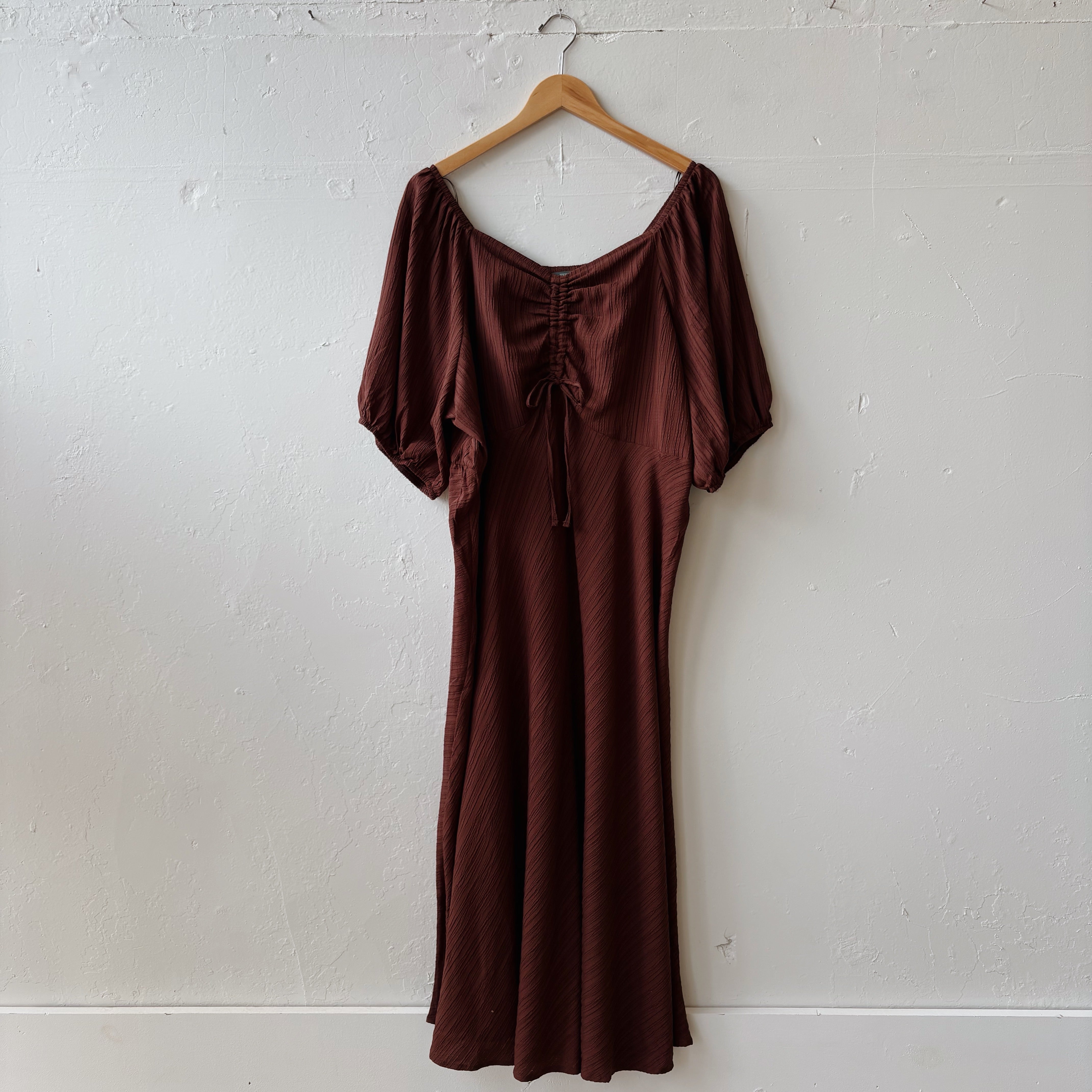 SIZE 2X | Brown Dress