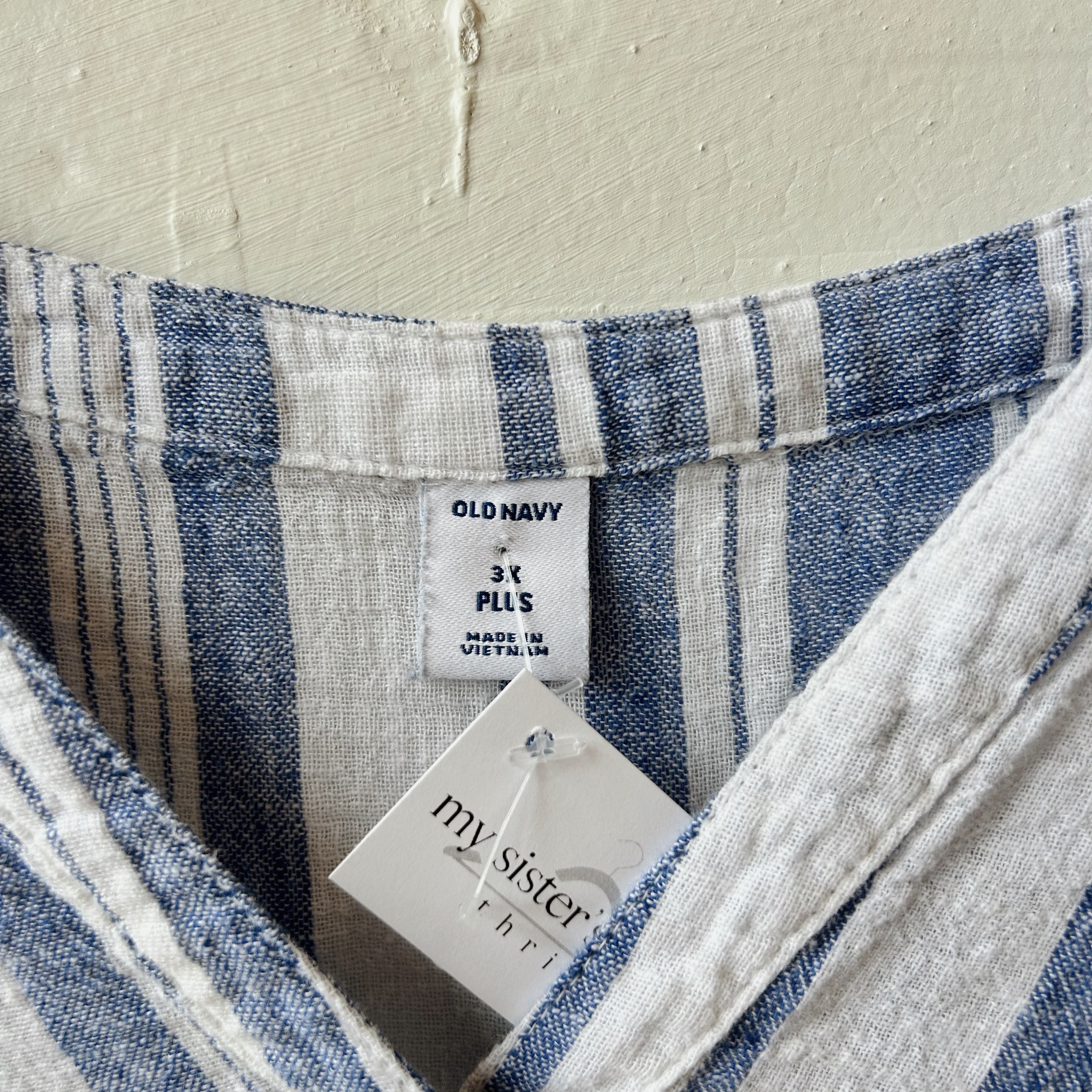 SIZE 3X | Striped Tank Top