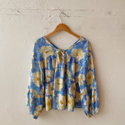 SIZE L | Floral Blouse