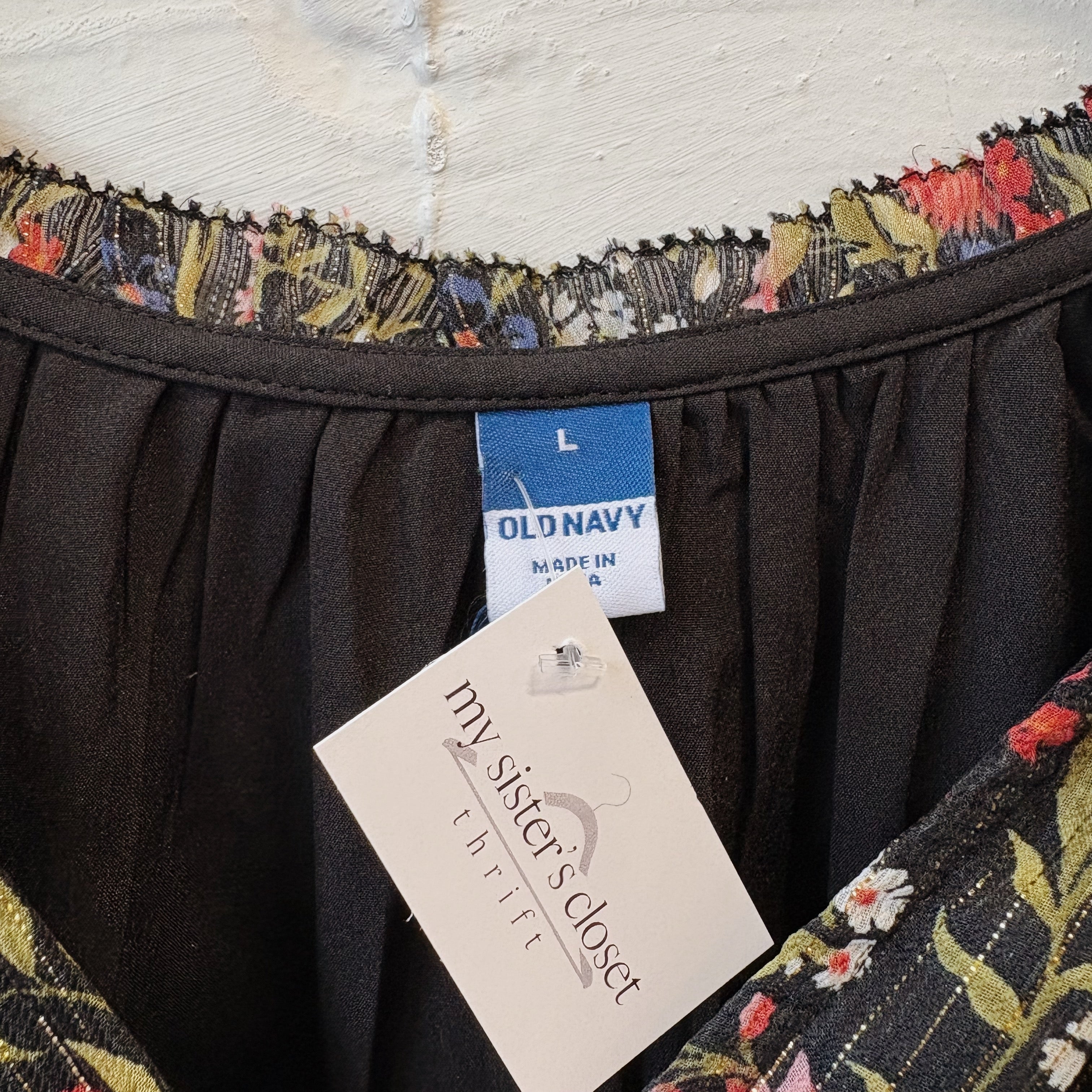 SIZE L | Floral Short Dress