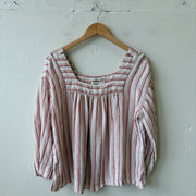 SIZE L | Linen Striped Top
