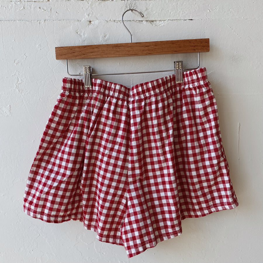 Size L | Gingham Shorts