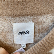 SIZE L | Aerie Leopard Print Sweater