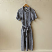 SIZE M | Striped Button Up Dress