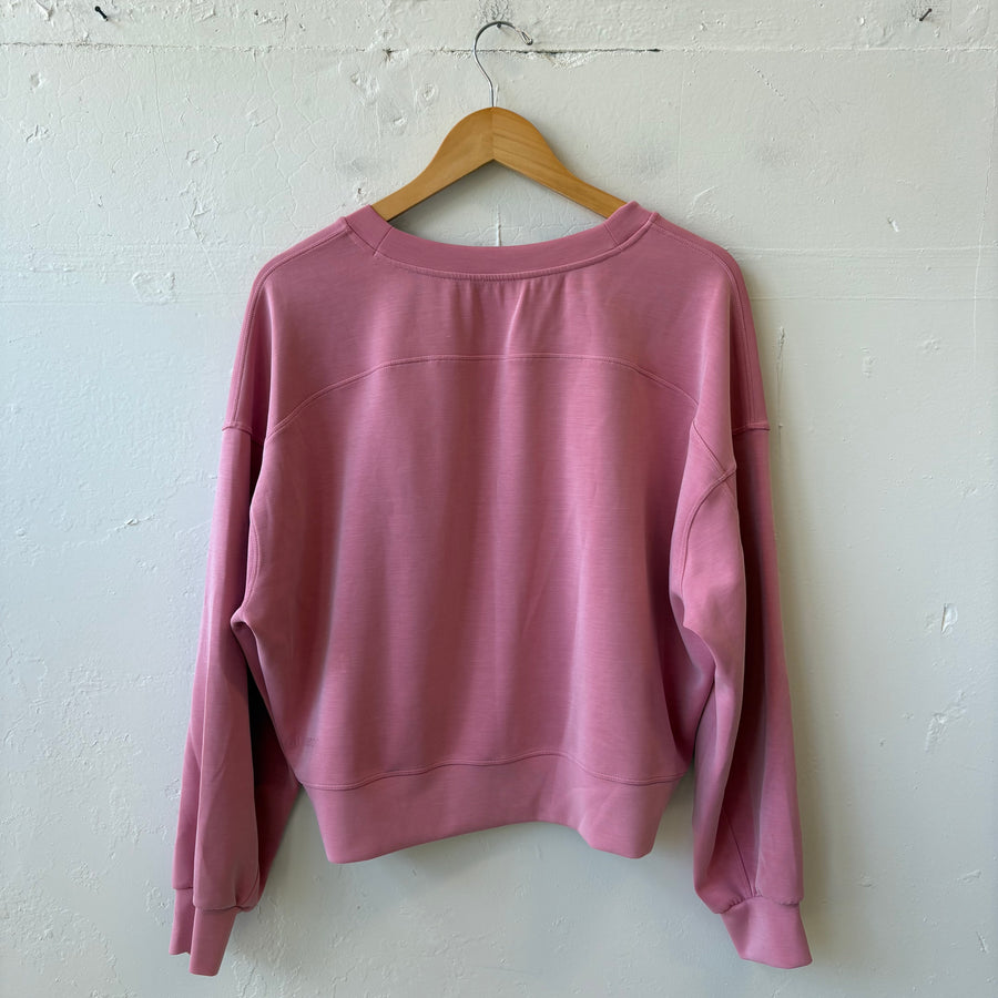SIZE 8 | Lululemon Pink Crewneck