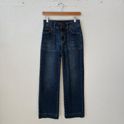 SIZE 4 | Wide Leg Jeans