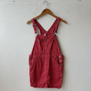 SIZE S | Red Denim Dress