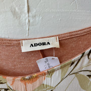 SIZE S | Floral Front Tie Top