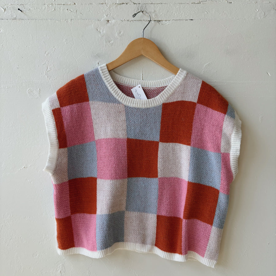 Size L | Checkered Vest
