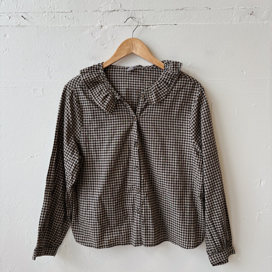 SIZE M | Gingham Top
