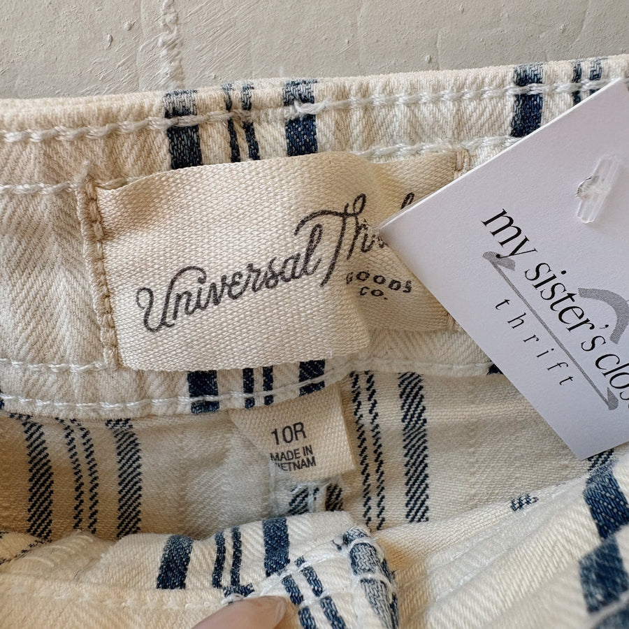 SIZE 10 | Striped Jeans