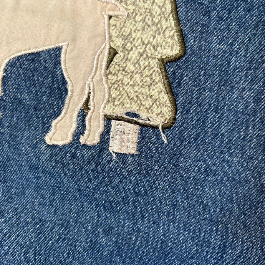 SIZE S | Patchwork Denim Jacket