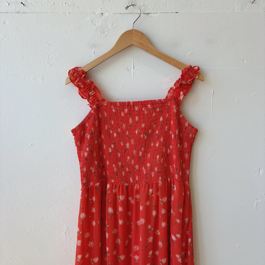 SIZE XL | Floral Dress