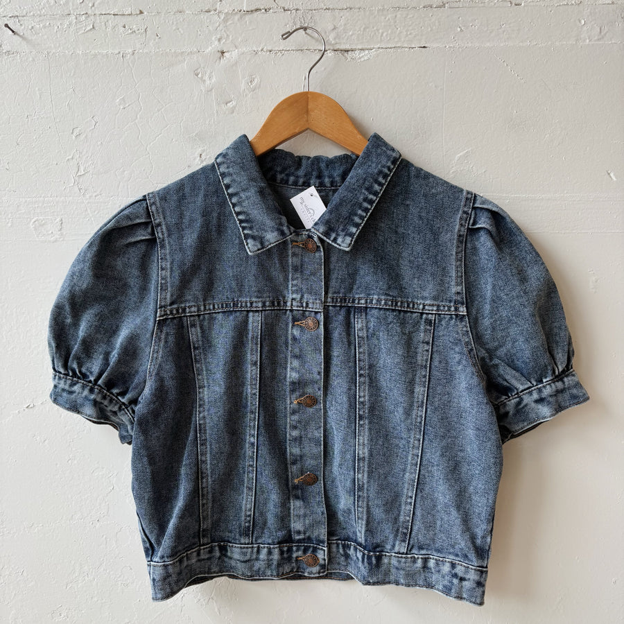 SIZE M | Denim Top