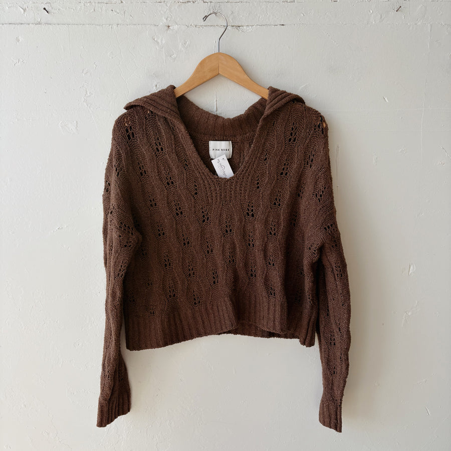 SIZE M | Brown Sweater