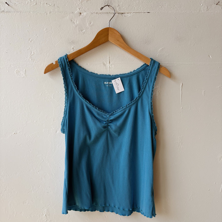 SIZE XL | Blue Tank Top