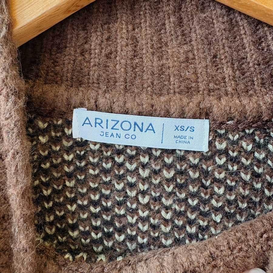 SIZE XS/S | Brown Sweater