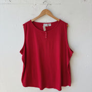 SIZE 26/28 | Red Tank Top