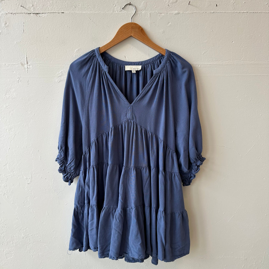 SIZE M | Blue Tiered Top