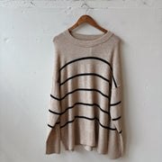SIZE L | Aerie Striped Sweater