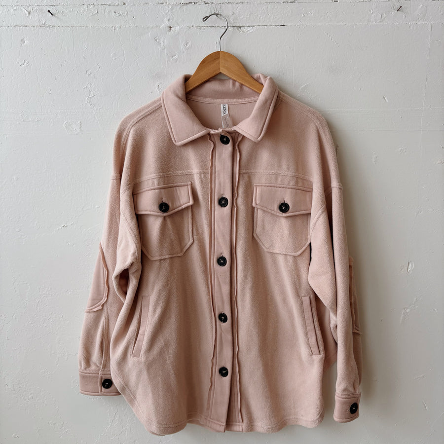 SIZE M | Pink Shacket