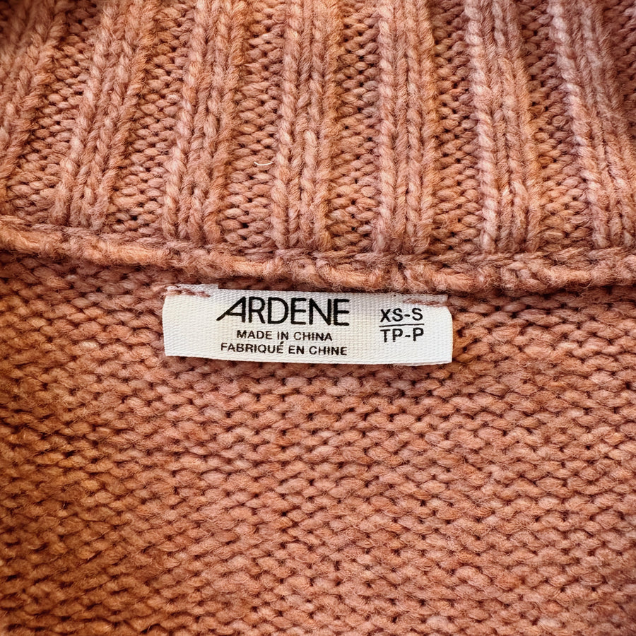 SIZE XS/S | Pink Textured Sweater