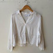 SIZE M | White Eyelet Top