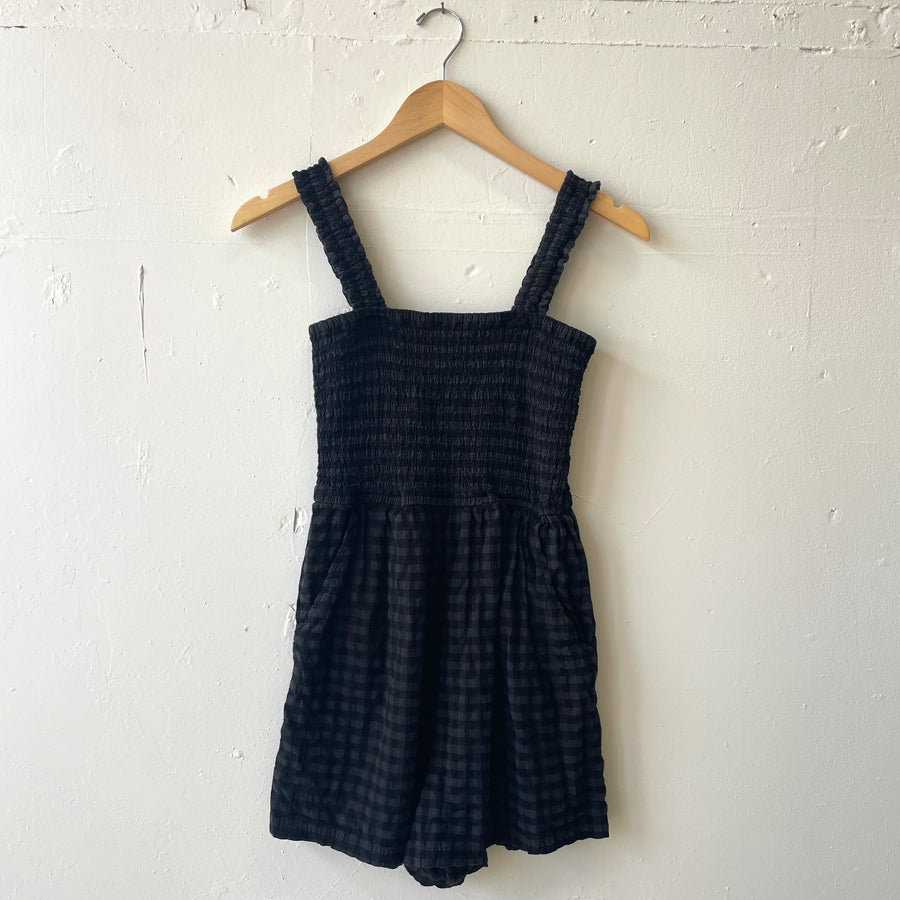 SIZE S | Gingham Romper