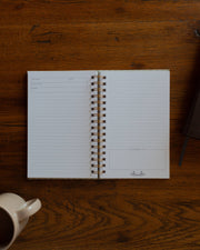Sermon Notes Journal Pale Stripes